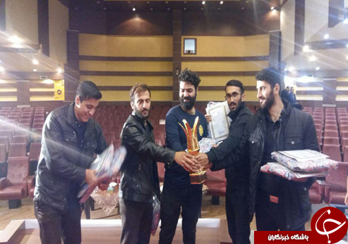 مقام قهرمانی گروه جهادی بسیج دانشجویی مازندران + تصاویر