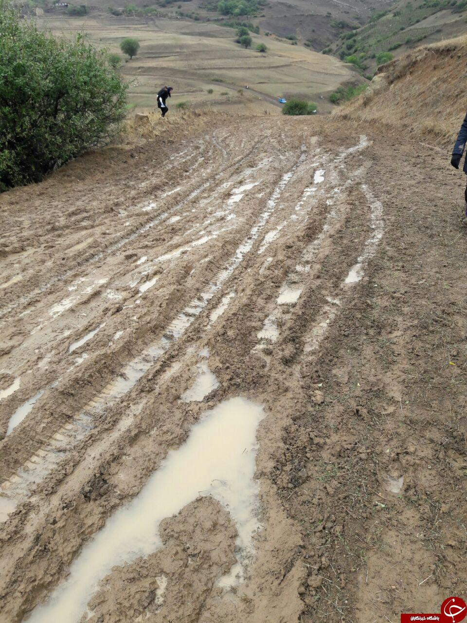 محرومیت روستای &laquo;گیگال&raquo; از راه آسفالته + تصاویر
