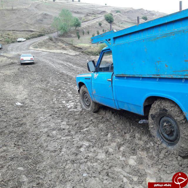 محرومیت روستای &laquo;گیگال&raquo; از راه آسفالته + تصاویر
