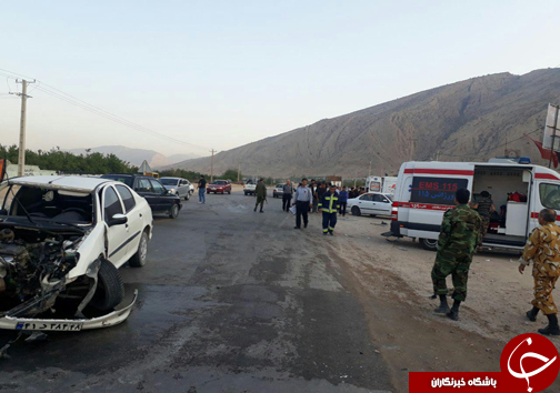 ۴ کشته و زخمی در تصادف رانندگی محور کازرون