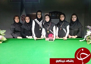 برگزاری مسابقات اسنوکر بانوان استان قزوین