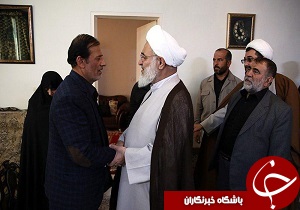 دیدار نماینده ولی فقیه با خانواده شهید عالم‌باقری