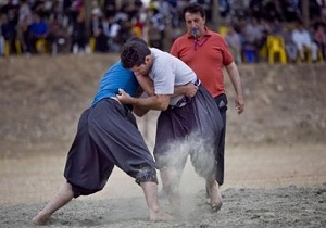 زوران کشتی سنتی کرمانشاه