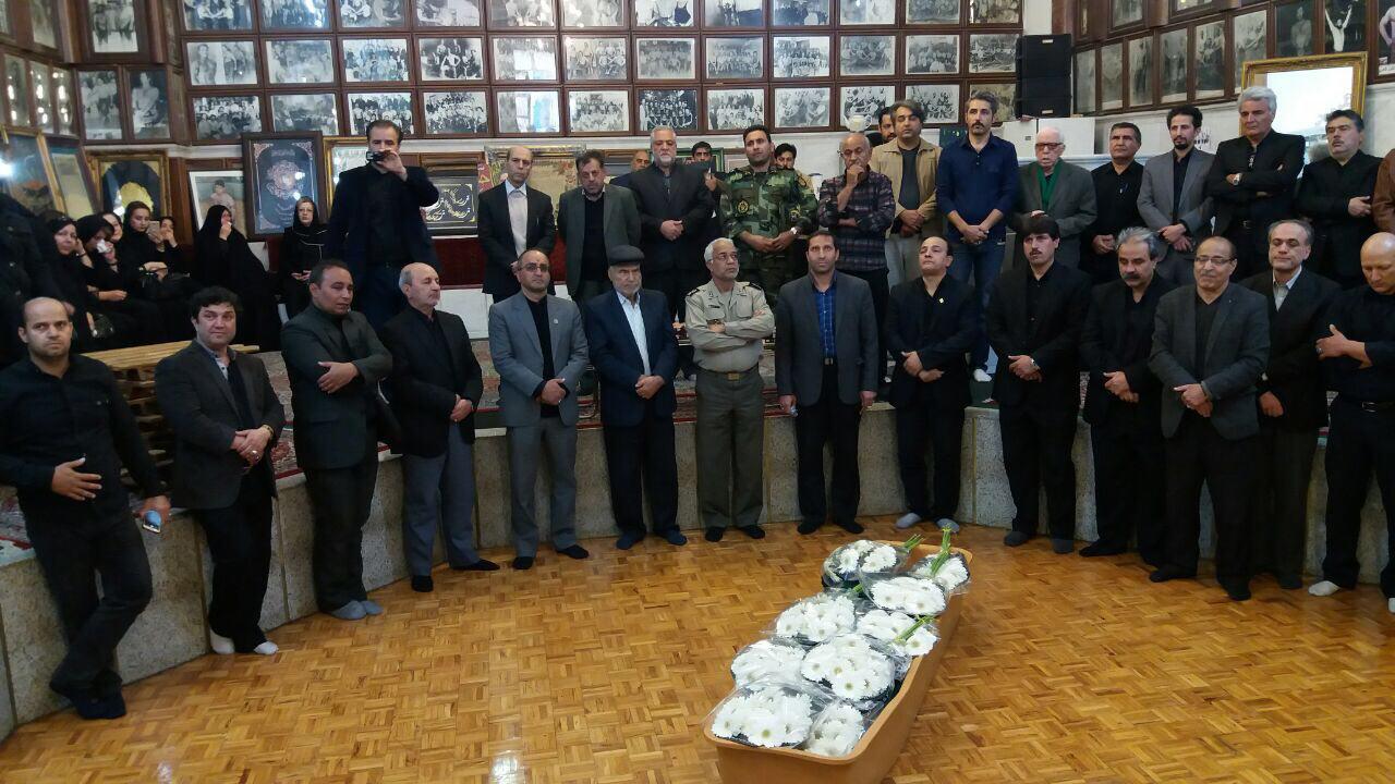تشییع مرشد و پیشکسوت باستانی&zwnj;کارمشهدی