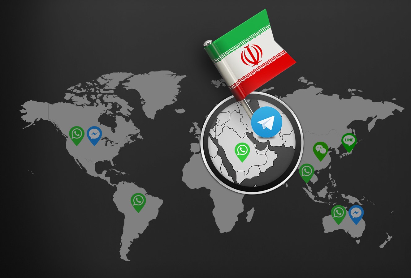 گزارش تصویری جالب از تلگرام/ آمارهایی که از آن بی اطلاعید
