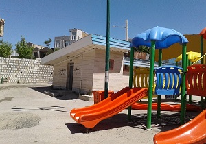 بسته بودن پارک بازی کودکان در میناب + فیلم
