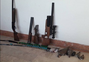 دستگیری 3 شکارچی متخلف در شهرستان اردبیل