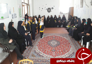 دیدار کودکان مهدهای کودک بهزیستی با سالمندان