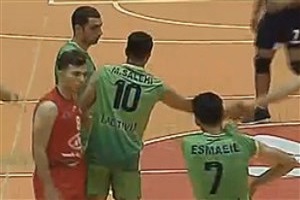 خلاصه والیبال کاله مازندران و سایپا تهران 16 مهر 96 + فیلم