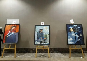 نمایشگاه نقاشی چیزی بگو در ارومیه برپا شد