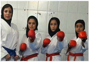 3 مدال رنگارنگ ازآن بانوان کاراته کای مهابادی