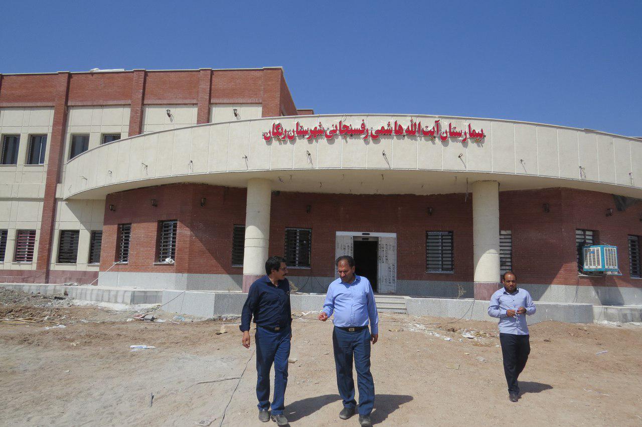 ساخت بیمارستان ریگان 90درصد پیشرفت دارد
