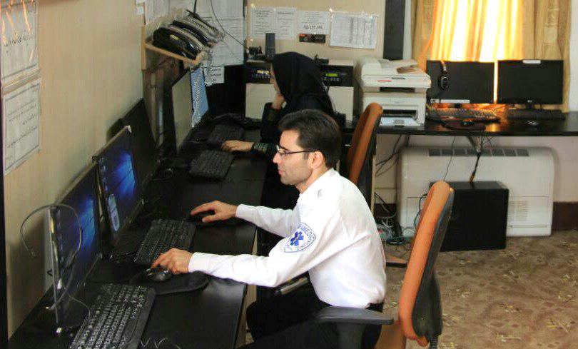 سامانه MCMC در مرکز اورژانس ۱۱۵ گناباد راه اندازی شد