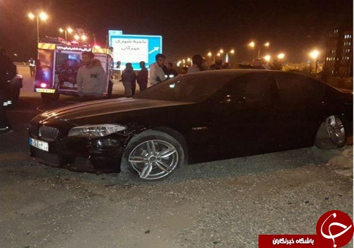 ۵ مصدوم در برخورد دو دستگاه خودرو