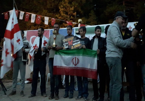 قهرمانی راننده قزوینی در رقابت‌های بین المللی آفرود