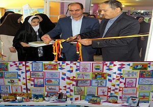 برپایی نمایشگاه آثار هنری کودکان و نوجوانان