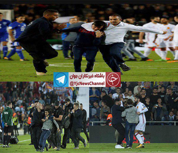 هوادار چاقو کش رژیم صهیونیستی دستگیر شد+ تصاویر