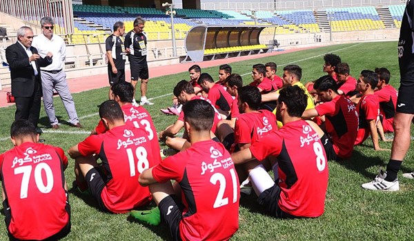 حضور طاهری و گرشاسبی در تمرین پرسپولیس