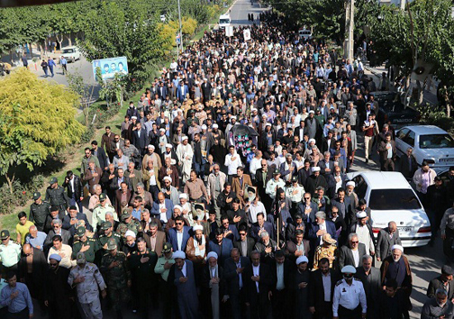 آیین نکوداشت سالروز سفر رهبر انقلاب اسلامی در بجنورد برگزار شد+تصاویر