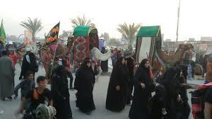 کاروان پیاده روی از شهر سوق تا کربلا
