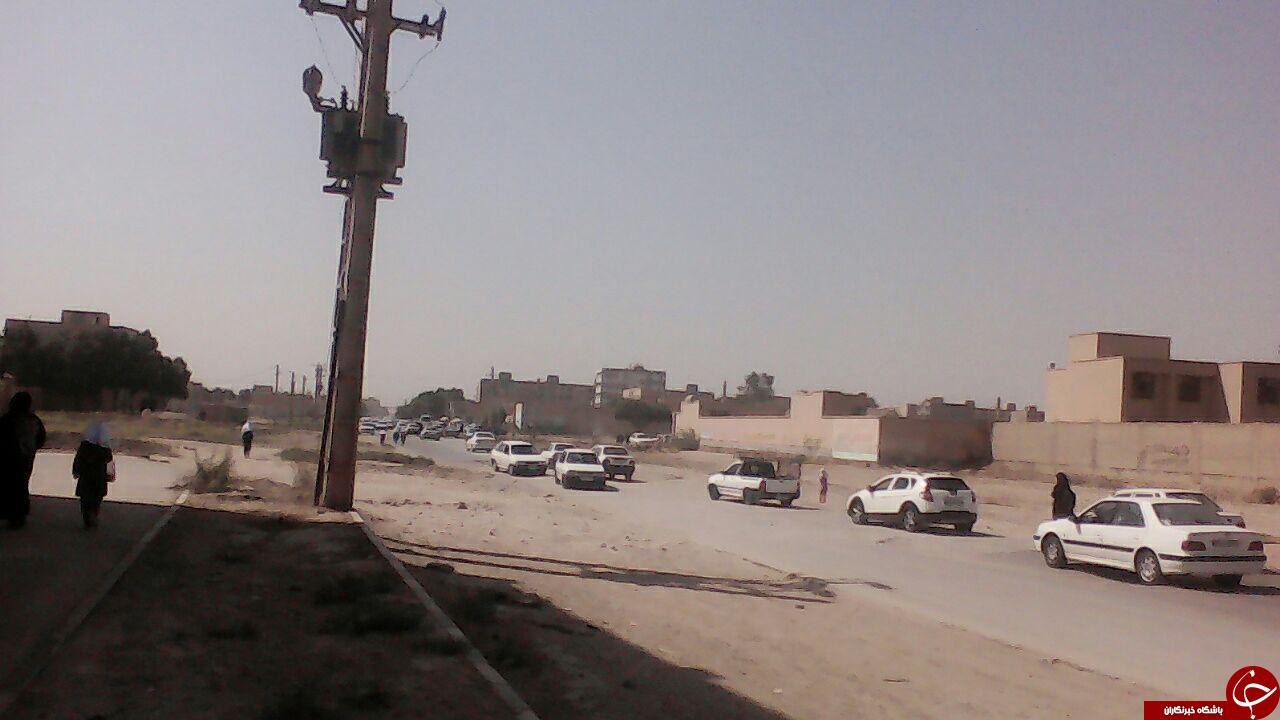 وضعیت نامناسب معابر پردیس اهواز + تصاویر