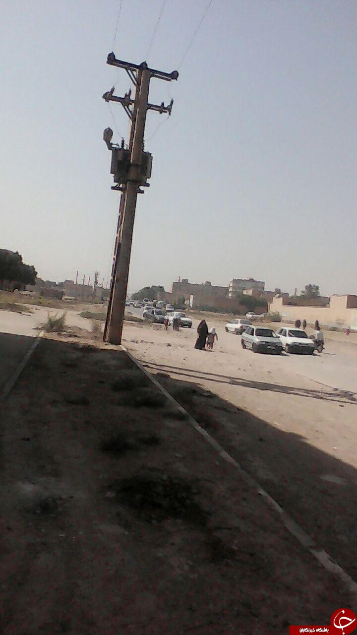 وضعیت نامناسب معابر پردیس اهواز + تصاویر