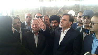 بازديد وزير راه و شهرسازی از طرح توسعه ترمينال خارجی فرودگاه اصفهان