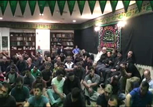 مراسم عزاداری محرم در مسجد امام علی (ع) نیویورک + فیلم