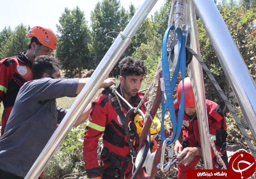 مرگ ۲ کارگر در اثر ریزش چاه + تصاویر مرگ ۲ کارگر در اثر ریزش چاه + تصاویر
