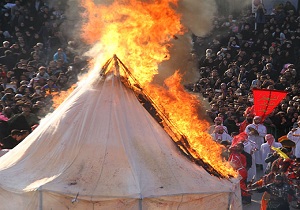 خیمه سوزی ممنوع