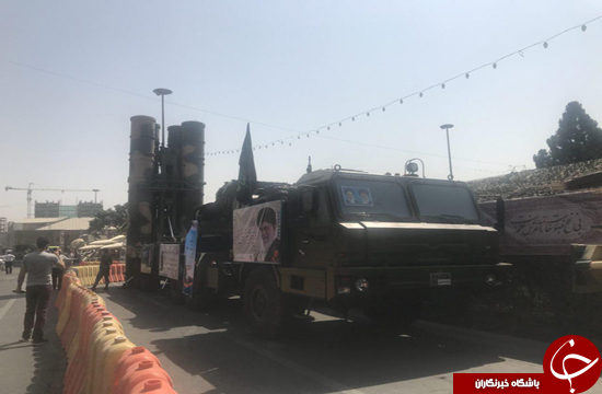 استقرار سامانه موشکی اس 300 در نزدیکی مجلس شورای اسلامی + فیلم و تصاویر
