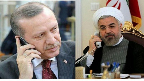 روحانی:حفظ تمامیت ارضی و وحدت ملی عراق برای ایران بسیار حیاتی است/اردوغان:&zwnj; مواضع دو کشور در این  مورد با یکدیگر هماهنگ است