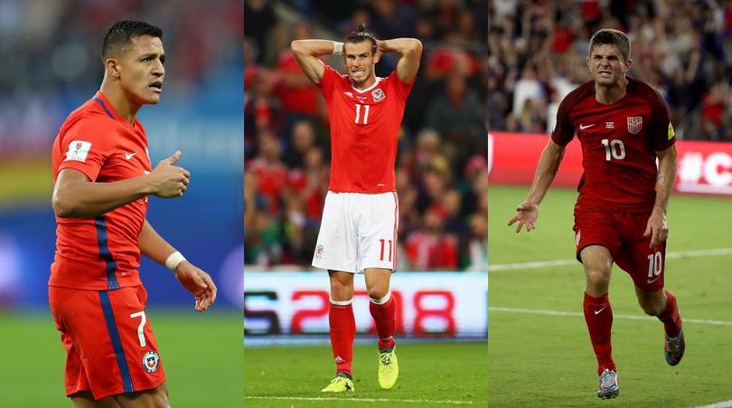تیم منتخب سرشناس ترین غایبان جام جهانی 2018؛ از بیل و سانچز تا اوبلاک و آلابا