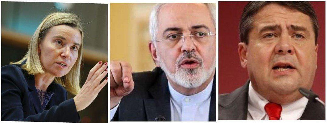 رایزنی های تلفنی فدریکا موگرینی، زیگمار گابریل و ظریف درباره برجام