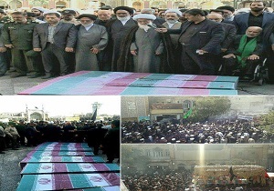 تدفین2 شهید گمنام در دانشگاه پیام نور قم/افزایش نشاط معنوی و شادابی فضای دانشگاه باحضور شهدا