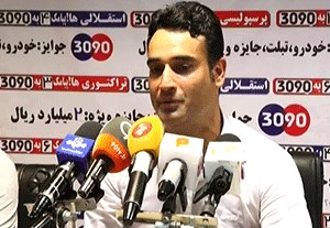 غیبت نظر محمدی در نشست خبری سپیدرود مقابل سایپا