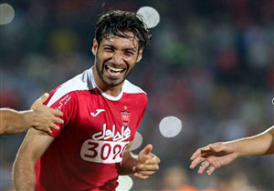 گل سوم پرسپولیس به استقلال خوزستان + فیلم