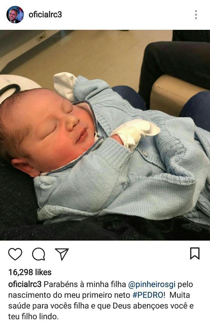 روبرتو کارلوس پدربزرگ شد+عکس