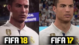 تفاوت‌های گرافیکی «فیفا ۱۷» و «فیفا ۱۸» + فیلم