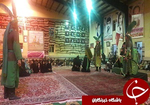 برگزاری همایش تعزیه در روستای آقابابا