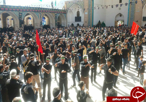 آیین جمعه نشلجی ها در مشهد اردهال کاشان برگزار شد