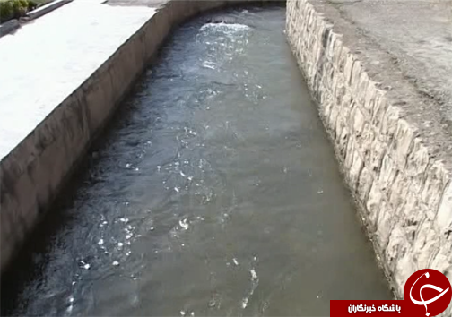 گرداب سنگی از آثار تاریخی مرکز شهر خرم آباد / مهارت مردم خرم آباد در مهار آب + تصاویر