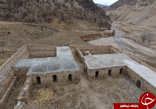 کاروانسرای چشمک بنای تاریخی ساخته شده در دوره صفویه/ لرستان سرزمین کاروانسرا&zwnj;های تاریخی + تصاویر