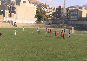 پیروزی تیم پرسپولیس حاجی خوش مهابادمقابل میهمان خود
