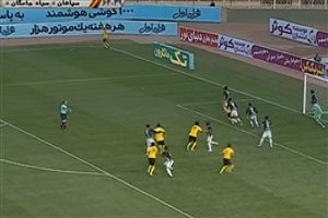 خلاصه بازی سپاهان و سیاه جامگان 21 مهر 96 + فیلم