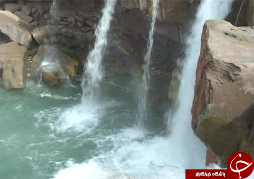 آبشار افرینه، آبشار شگفت انگیز در شهرستان خرم آباد/ آبشاری در مرز بین استان&zwnj;های لرستان و خوزستان + تصاویر