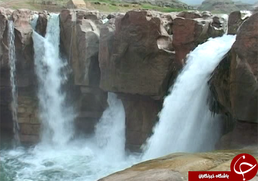 آبشار افرینه، آبشار شگفت انگیز در شهرستان خرم آباد/ آبشاری در مرز بین استان&zwnj;های لرستان و خوزستان + تصاویر