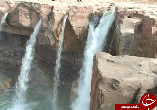 آبشار افرینه، آبشار شگفت انگیز در شهرستان خرم آباد/ آبشاری در مرز بین استان&zwnj;های لرستان و خوزستان + تصاویر