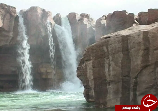 آبشار افرینه، آبشار شگفت انگیز در شهرستان خرم آباد/ آبشاری در مرز بین استان&zwnj;های لرستان و خوزستان + تصاویر