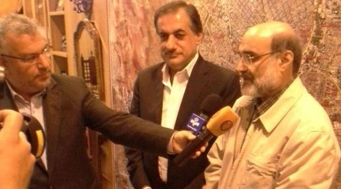 رئیس سازمان صدا و سیما از شهر حلب بازدید کرد